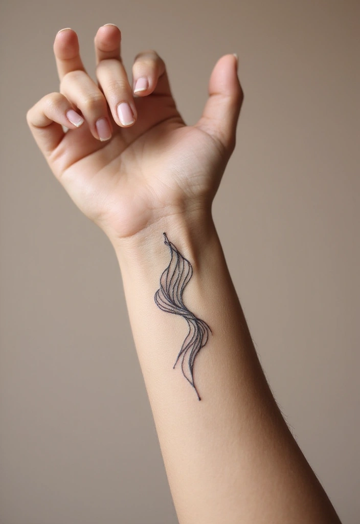 30 Black Hair Tattoos That Make a Bold Statement - 11. Hair Patterns and Shapes
