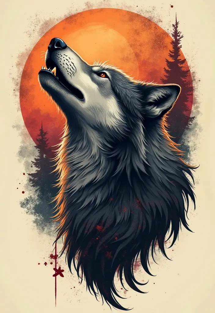 30 Howling Wolf Tattoo Meaning and Inspiring Designs - 11. Symbol of Protection