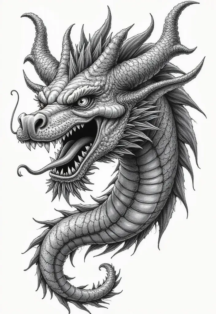 30 Male First Tattoo Ideas That Are Meaningful and Cool - 11. The Dragon
