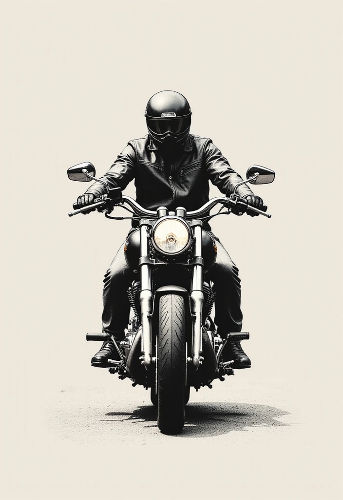 30 Motorcycle Tattoo Ideas for Riders and Enthusiasts - 11. Minimalist Motorcycle Tattoos