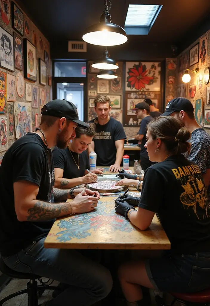 30 Best Places for Arm Tattoos to Get Inked - 11. Atomic Tattoo