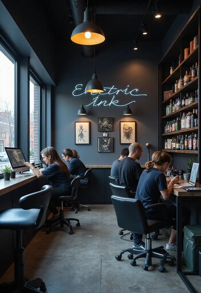 30 Best Places for Arm Tattoos to Get Inked - 12. Electric Ink
