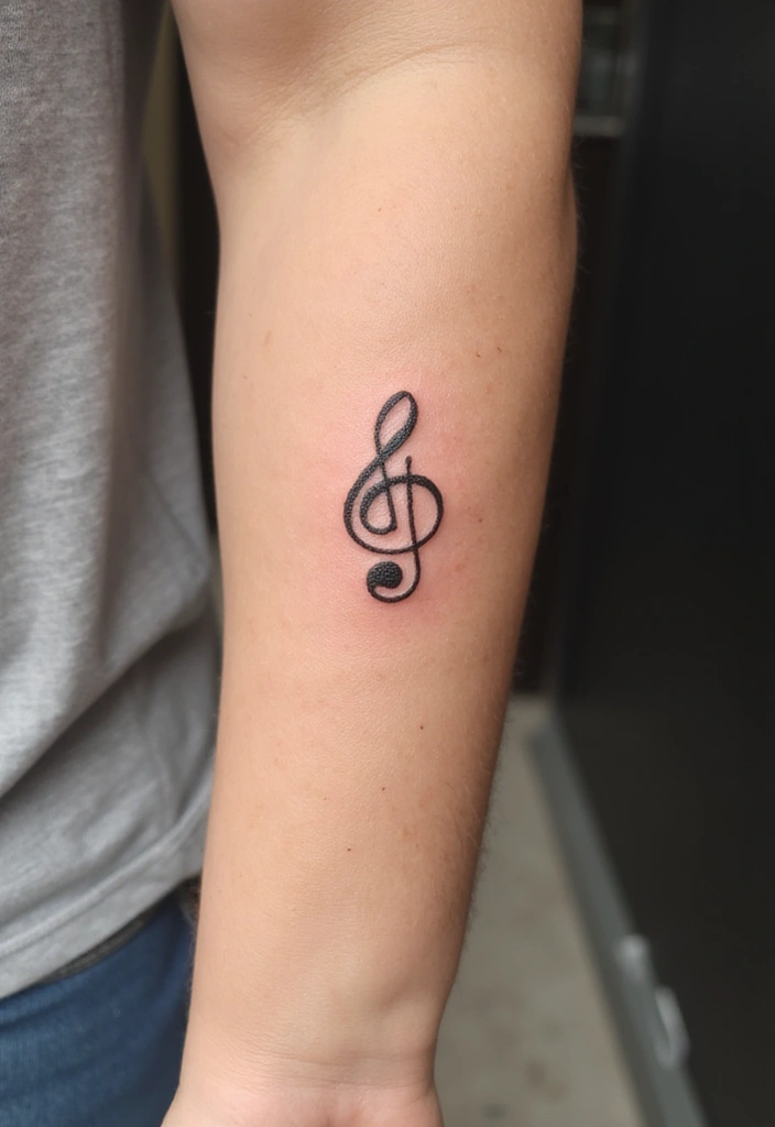 30 Small Tattoo Placements That Make a Big Statement - 12. Small Music Note on the Inner Arm