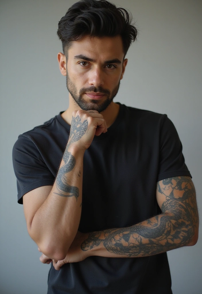 30 Symbol Hand Tattoos for Men That Speak Volumes - 12. The Snake Symbol