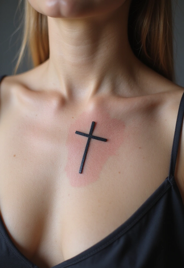 30 Women’s Popular Tattoos That Never Go Out of Style - 12. Simple Crosses