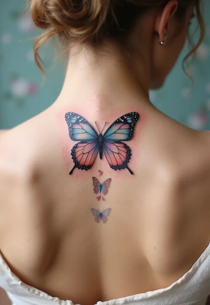 30 Infinity Friendship Tattoo Ideas for Everlasting Bonds - 13. Infinity with a Butterfly