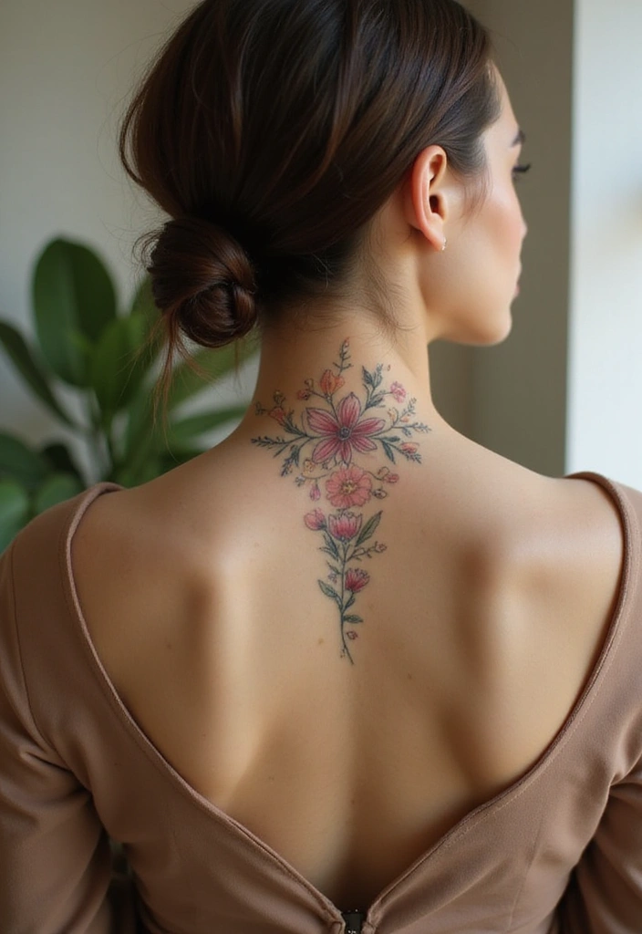 30 Neck Tattoo Fonts That Stand Out - 13. Chalkboard Style