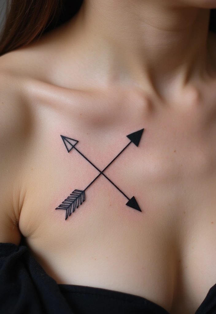 30 Women’s Popular Tattoos That Never Go Out of Style - 13. Arrow Designs