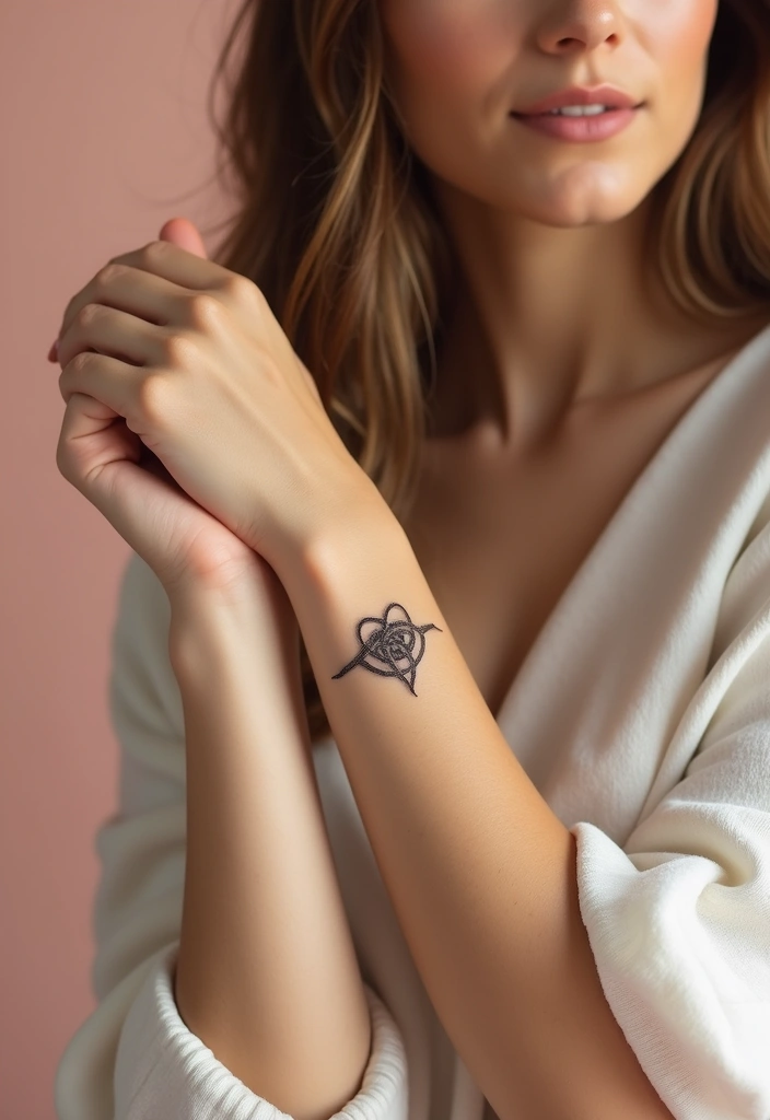 30 Black Hair Tattoos That Make a Bold Statement - 14. Hair Knot Art