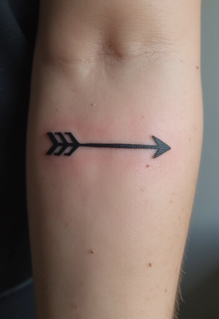 30 Small Tattoo Placements That Make a Big Statement - 14. Subtle Arrow on the Back of the Hand