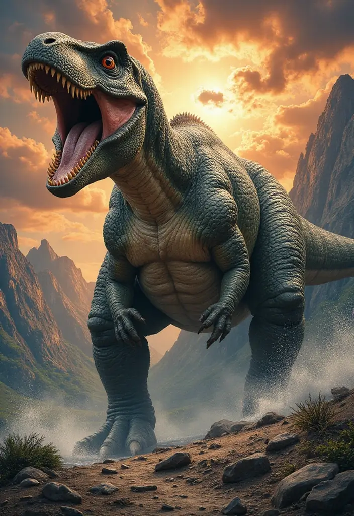 30 Dino Tattoo Meaning and Creative Design Ideas - 15. Giganotosaurus: The Titan of Strength