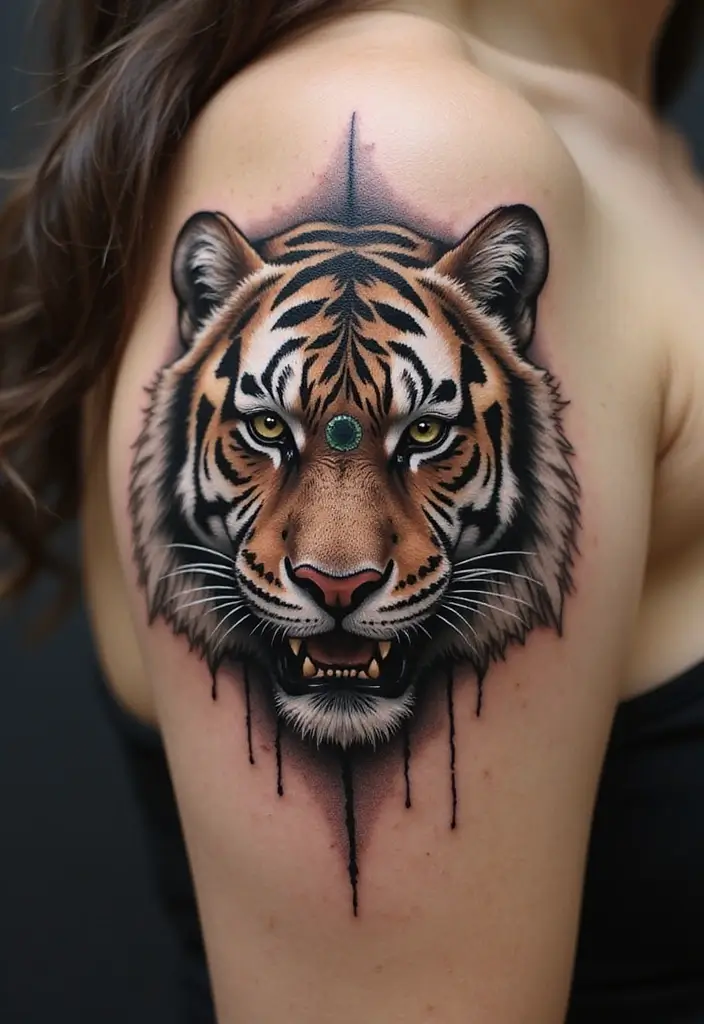 30 Evil Eye Tattoo Designs for Protection and Style - 15. Animal-Inspired Evil Eye
