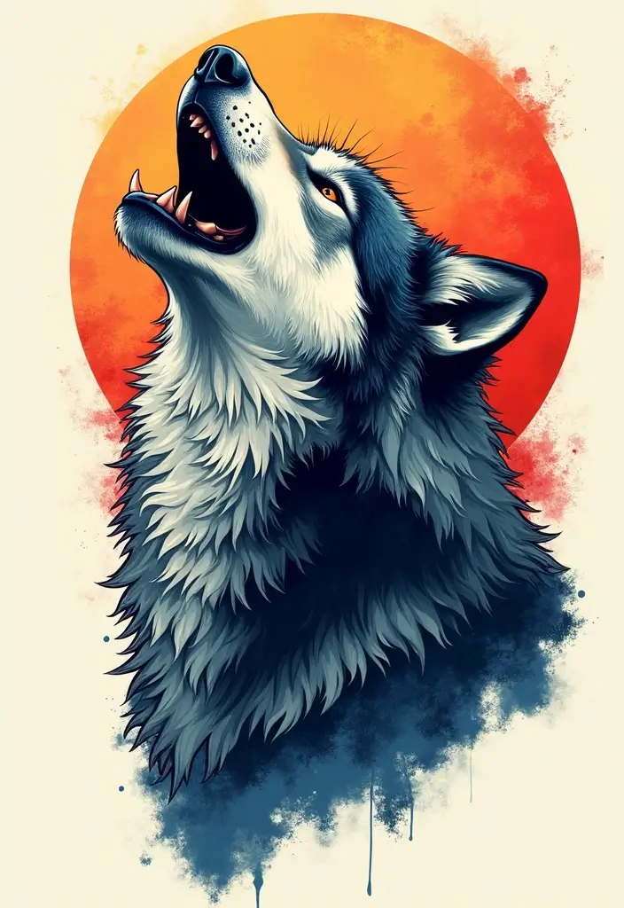 30 Howling Wolf Tattoo Meaning and Inspiring Designs - 15. Fierce Independence