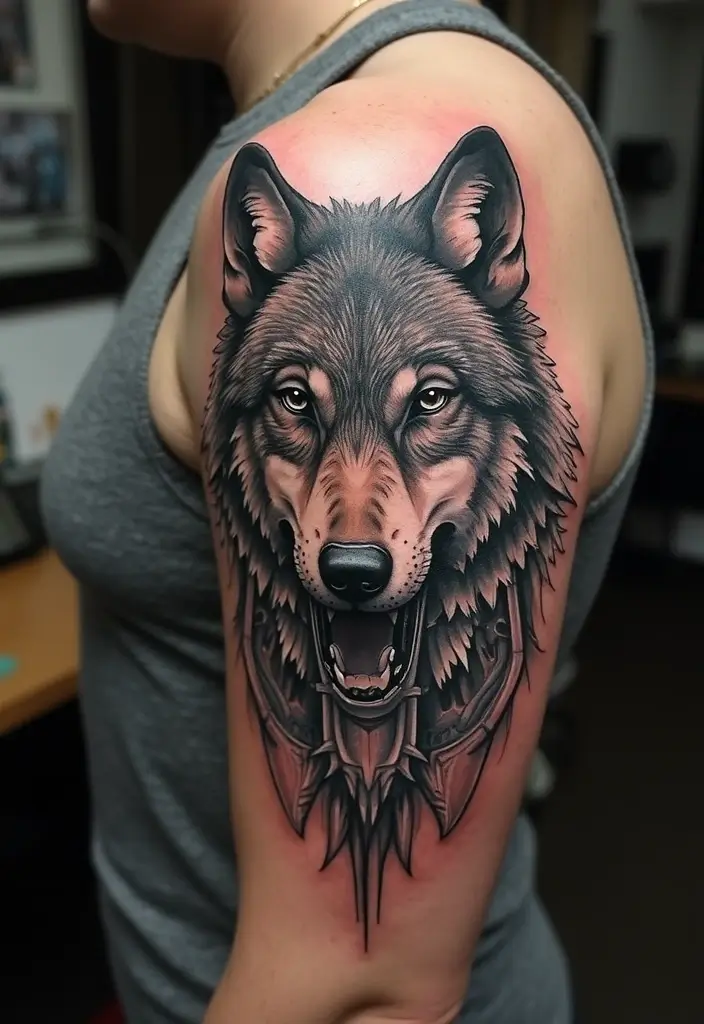 30 Futuristic Mech Tattoo Inspirations for Sci-Fi Fans - 15. Mech Animal Tattoo