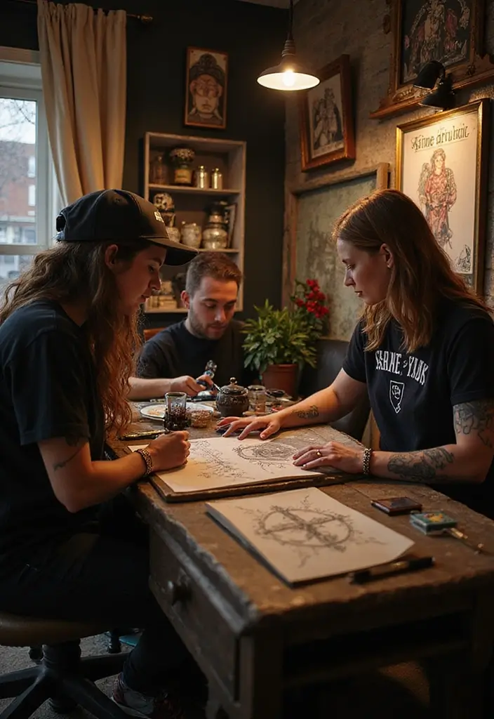 30 Best Places for Arm Tattoos to Get Inked - 15. Mythos Tattoo