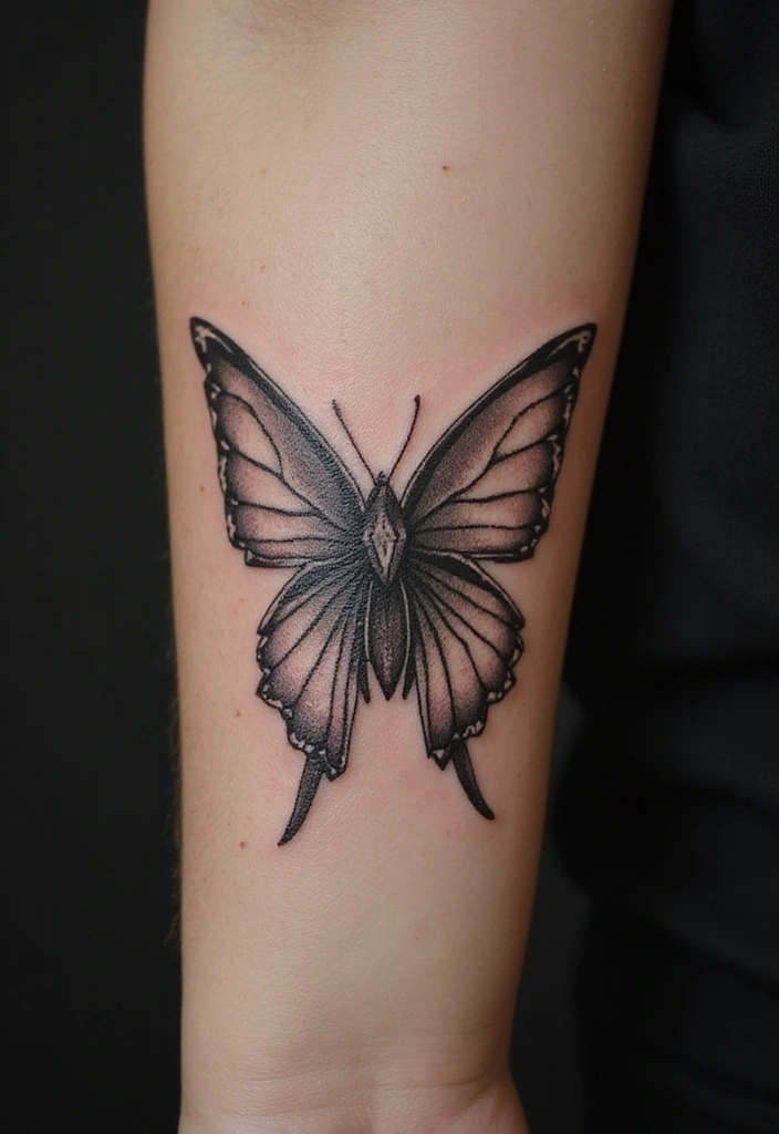30 Women’s Popular Tattoos That Never Go Out of Style - 15. Origami Style