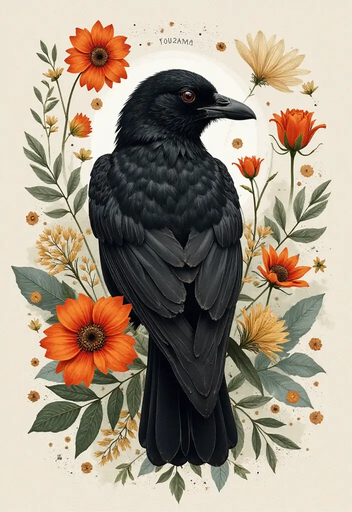 30 Black Bird Tattoo Meaning and Unique Designs - 16. Personal Symbolism