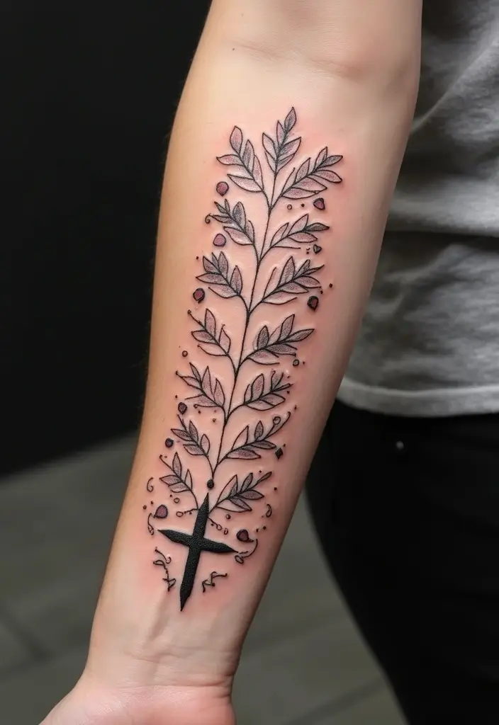 30 Inner Forearm Tattoo Ideas for a Personal Statement - 16. Life Events