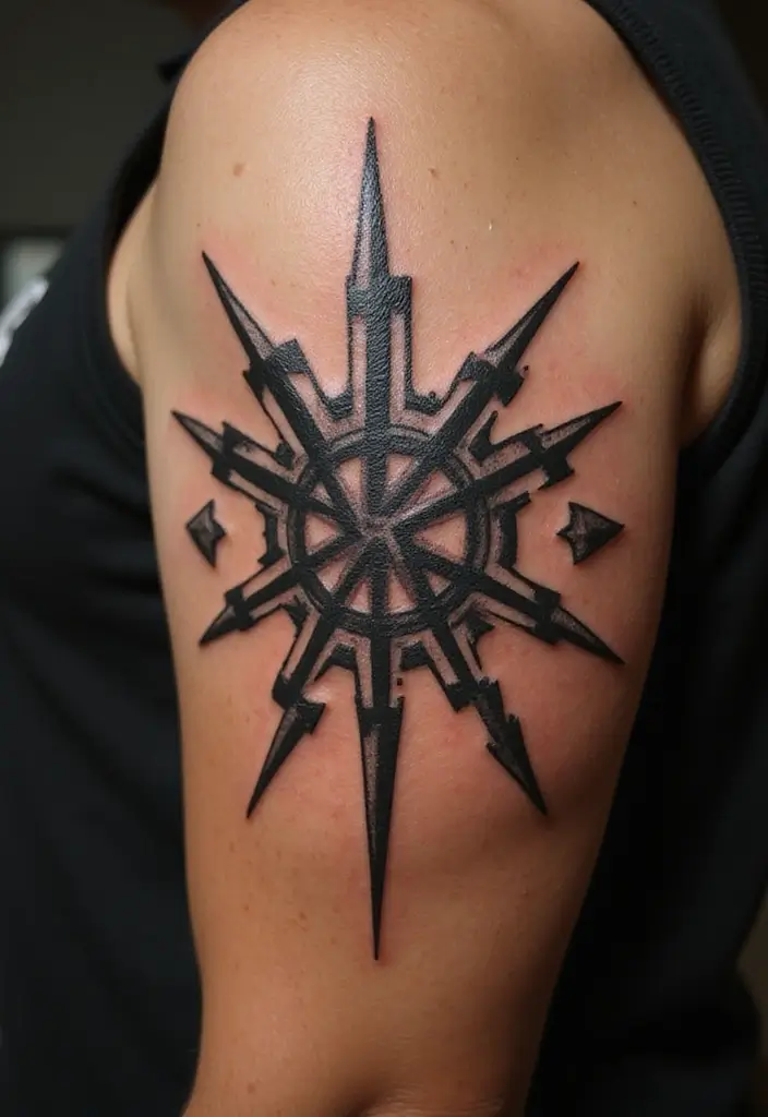 30 Naruto Tattoo Symbols for True Anime Fans - 16. The Thunder Village Symbol