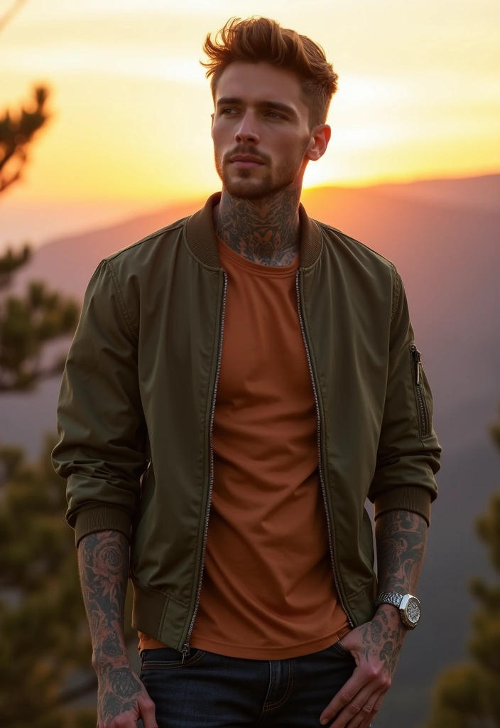 30 Shoulder Tattoos for Men with Meaningful Designs - 16. Mountain Range: Adventure and Challenge