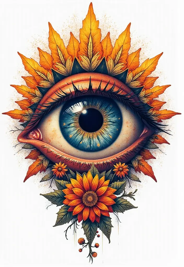 30 Supernatural Tattoos Inspired by the Series and Beyond - 16. The All-Seeing Eye