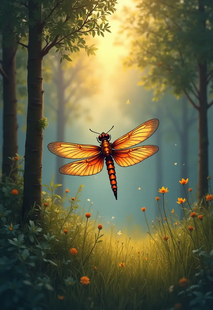 30 Firefly Tattoo Designs That Glow with Meaning - 17. Firefly in Nature