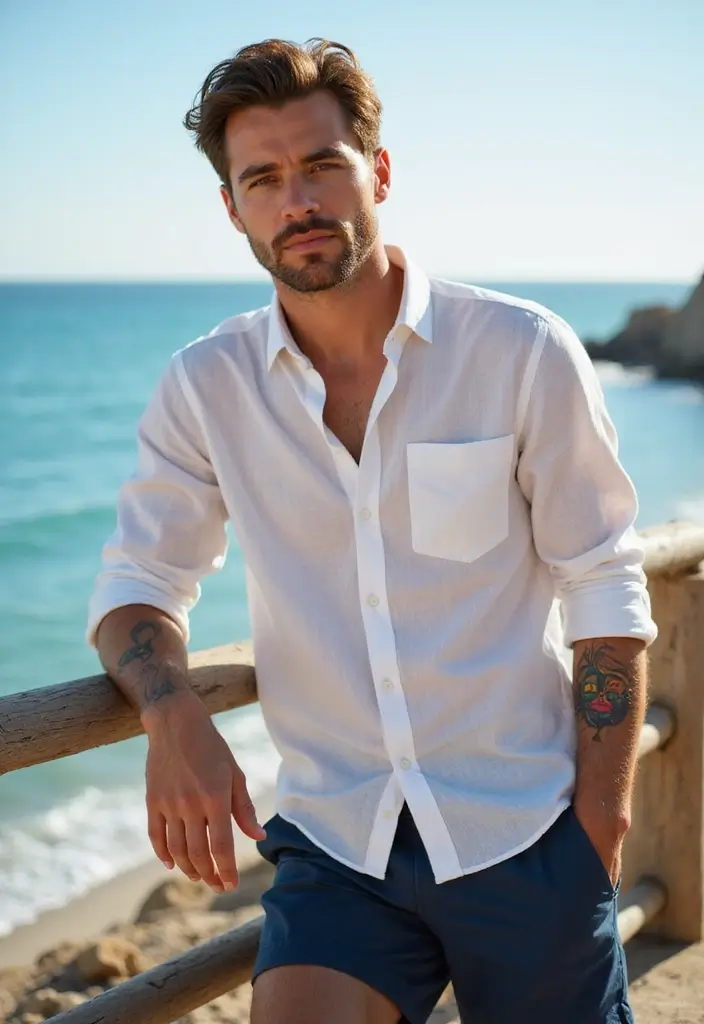 30 Creative Mermaid Tattoos for Men with Ocean Spirit - 17. Emoji-Inspired Mermaid