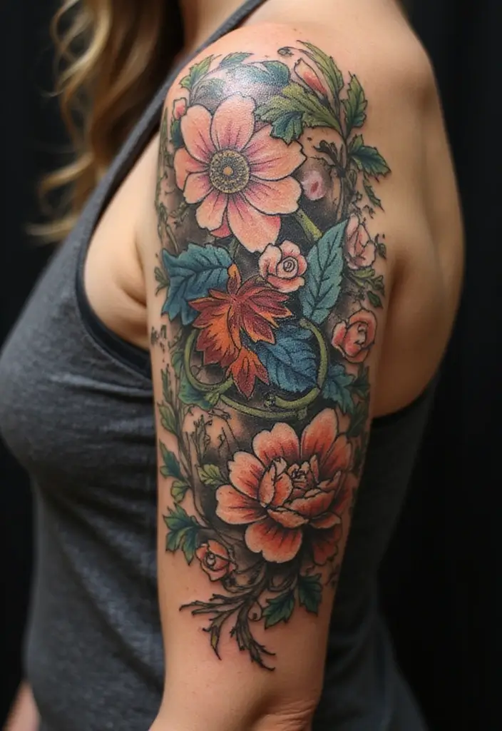 30 Upper Arm Tattoo Ideas for Bold Placement Choices - 17. Personal Managed Art