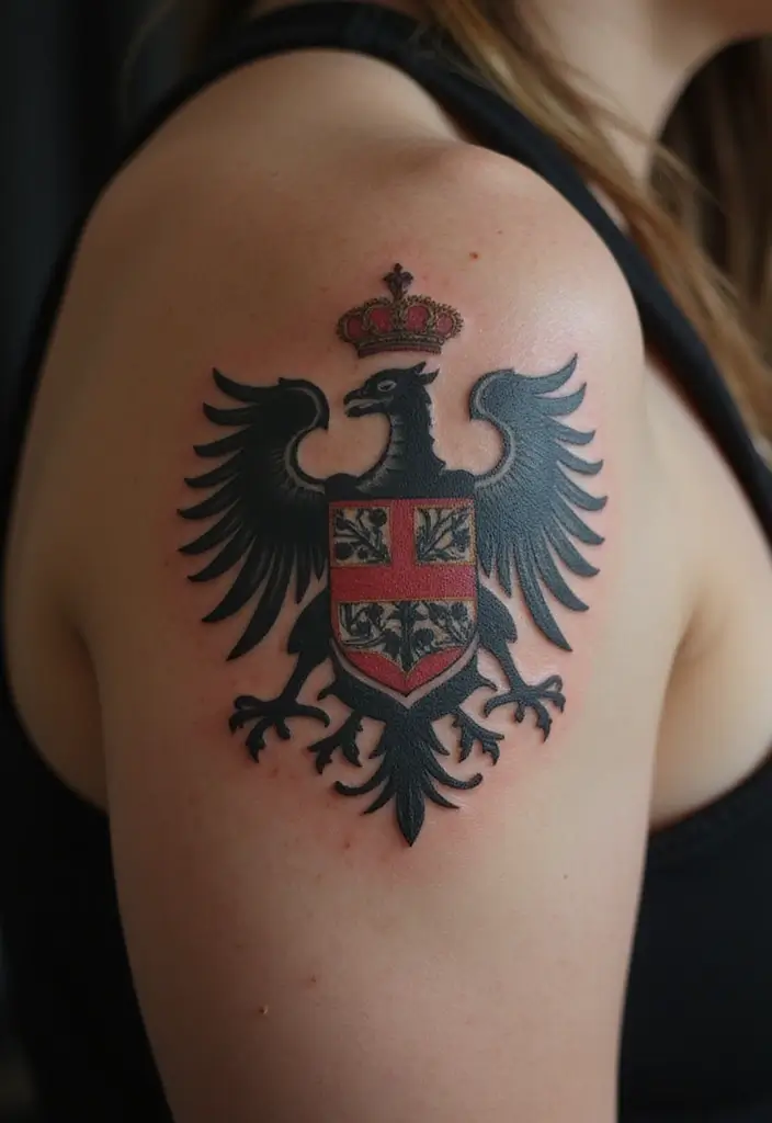 30 Family Crest Arm Tattoos That Carry Heritage - 18. The Healing Process of Getting a Tattoo