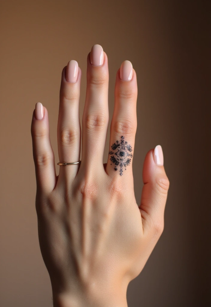 30 Finger Tattoo Ideas for Females That Look Stylish - 18. Zodiac Sign