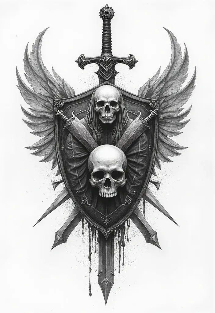 30 Ghost Tattoo Meanings and Designs with Spooky Style - 18. Personal Empowerment