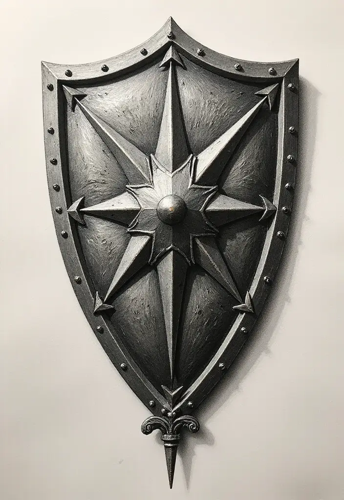 30 Male First Tattoo Ideas That Are Meaningful and Cool - 18. The Shield