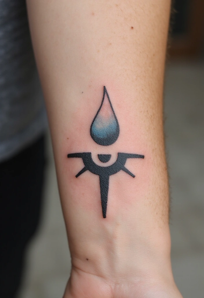30 Naruto Tattoo Symbols for True Anime Fans - 18. The Water Village Symbol