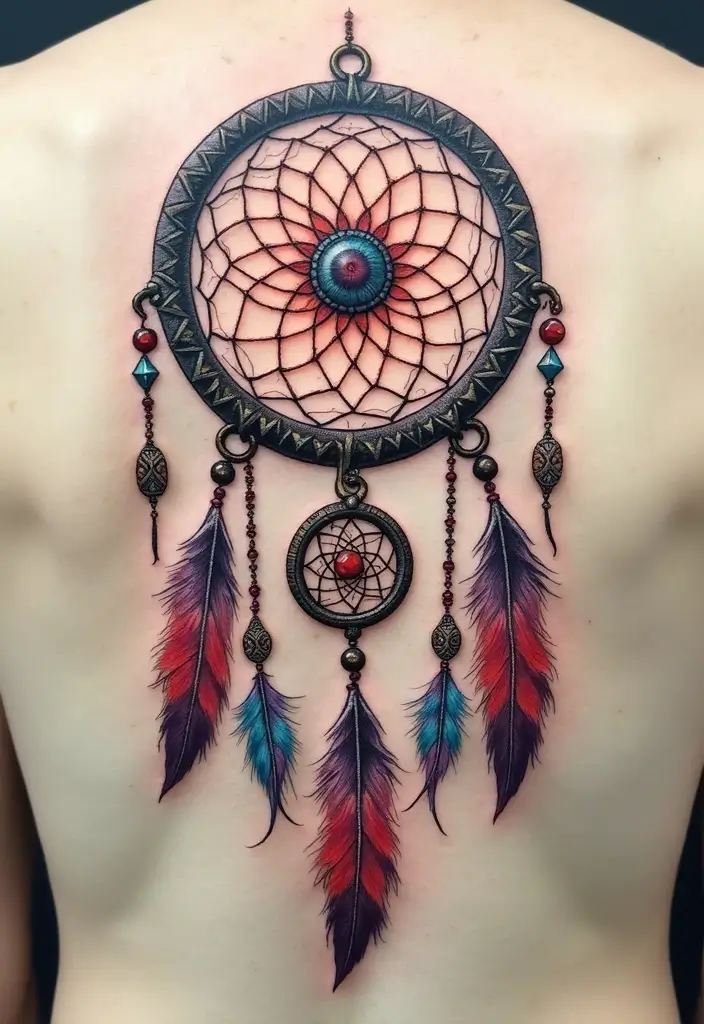 30 Supernatural Tattoos Inspired by the Series and Beyond - 18. Dreamcatchers