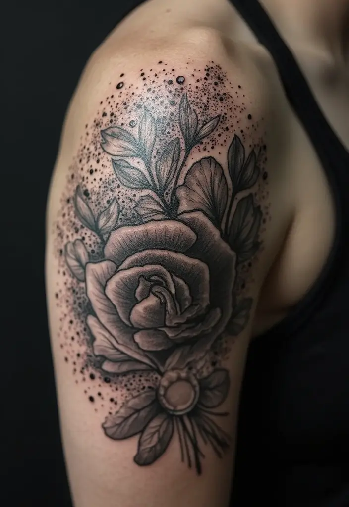 30 Upper Arm Tattoo Ideas for Bold Placement Choices - 18. Textured Designs