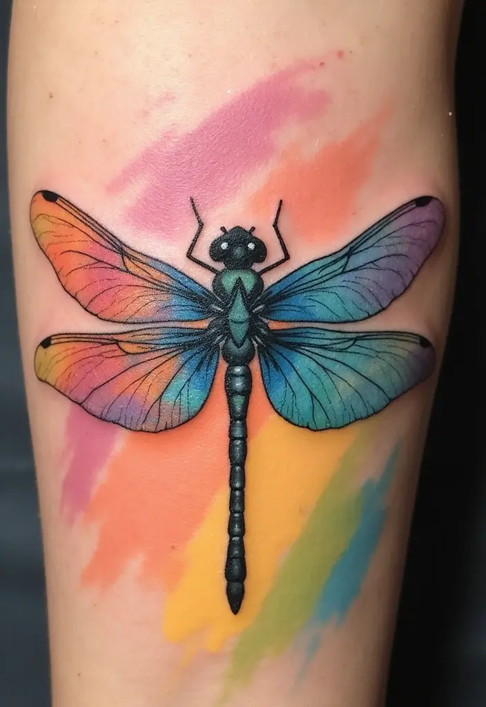 30 Dragonfly Tattoo Symbolism Ideas with Meaning - 19. Symbol of Hope
