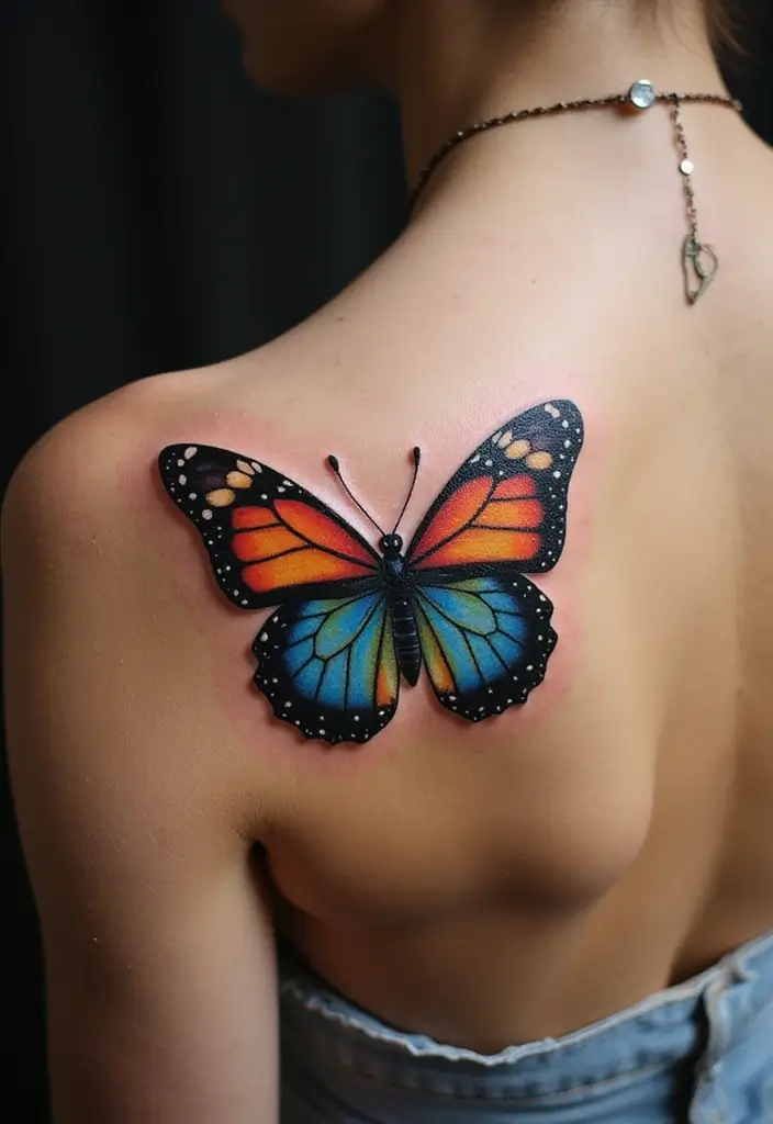 30 Irezumi Tattoo Designs Showcasing Traditional Japanese Art - 19. Butterfly: Transformation and Beauty