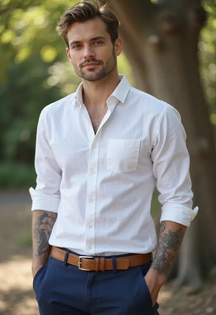 30 Men’s Floral Tattoo Half Sleeve Inspirations - 19. Whirlwind of Violets