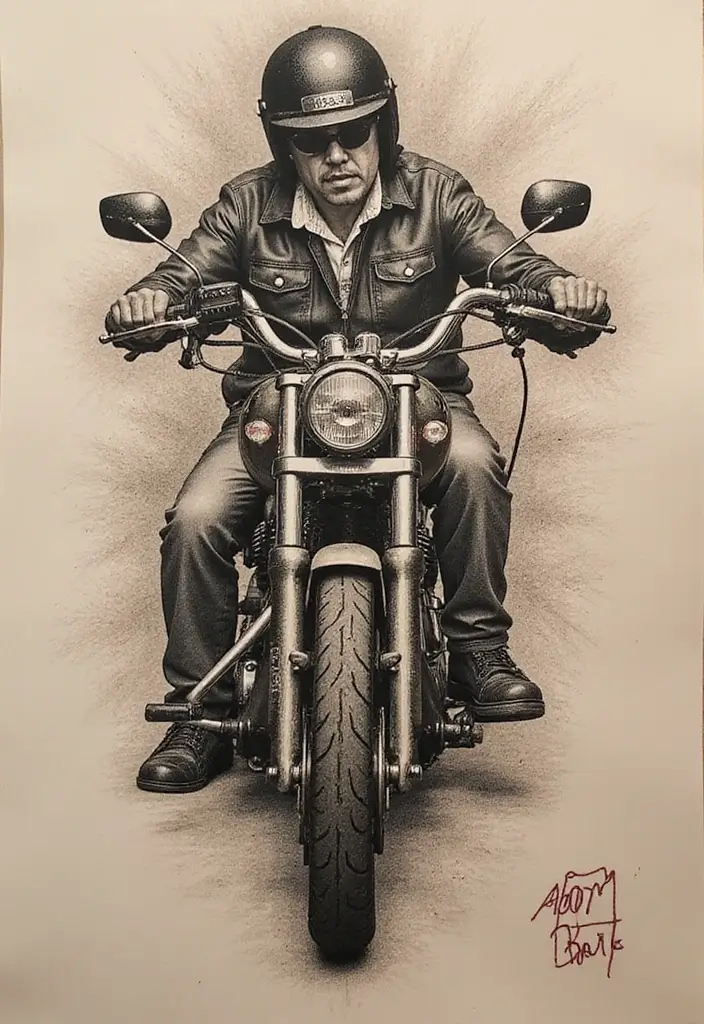 30 Motorcycle Tattoo Ideas for Riders and Enthusiasts - 19. Celebrating Milestones