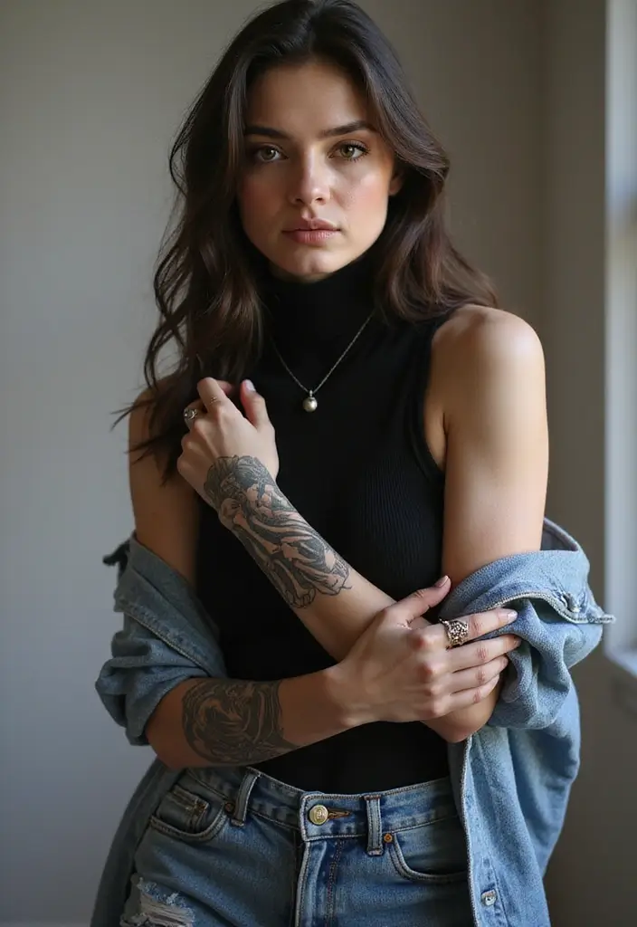 30 Skeleton Hand Tattoos with Edgy and Dark Styles - 19. Intertwined Bones