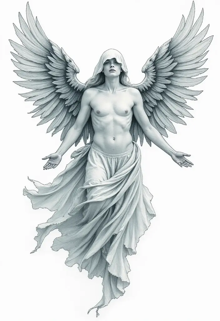 30 Ghost Tattoo Meanings and Designs with Spooky Style - 1. The Spirit of Freedom