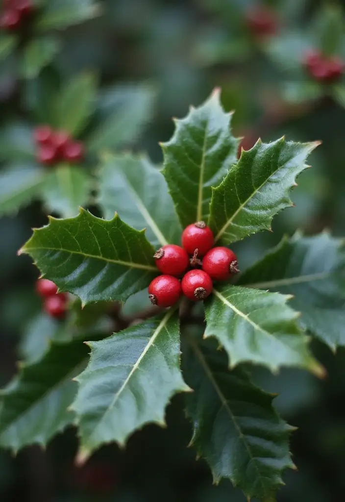 30 Holly Tattoo Meaning and Creative Design Ideas - 1. The Symbolism of Holly