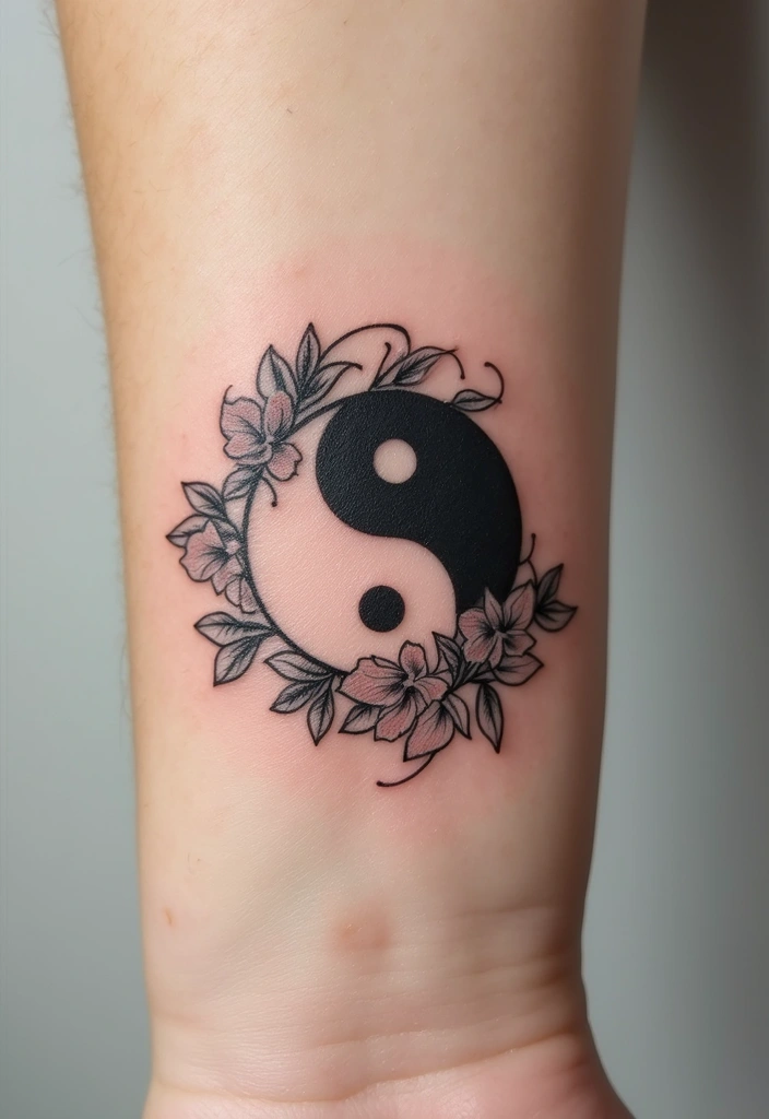 30 Karma Tattoo Meaning and Stunning Design Ideas - 1. The Classic Yin Yang Symbol