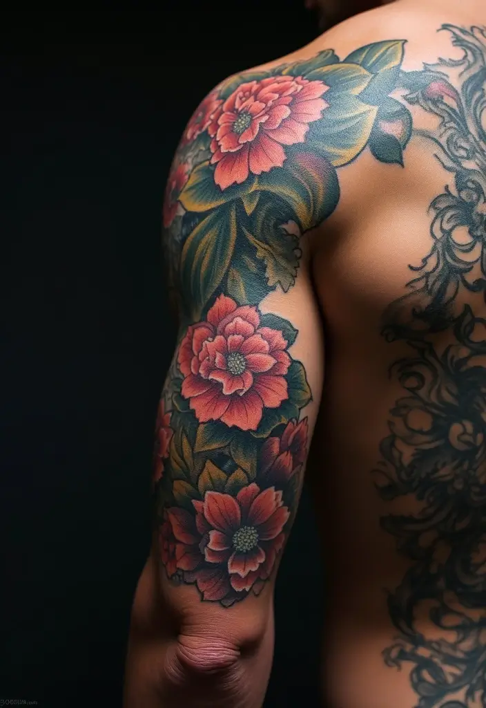 30 Most Popular Body Parts for Men to Tattoo - 1. Upper Arm Tattoos