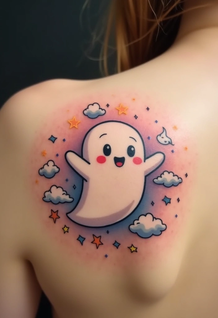 30 Cartoon Tattoo Ideas That Are Fun and Creative - 20. Cartoon Supernatural Creatures