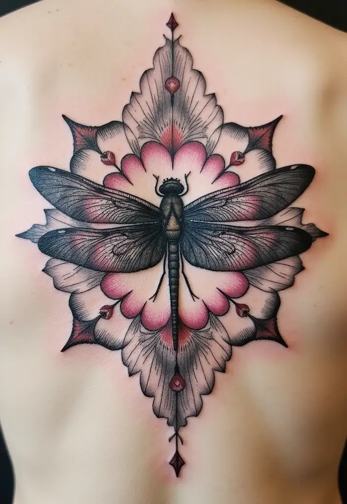 30 Dragonfly Tattoo Symbolism Ideas with Meaning - 20. Representation of the Soul