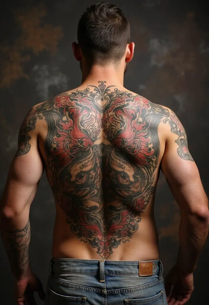 30 Most Popular Body Parts for Men to Tattoo - 20. Lower Back Tattoos
