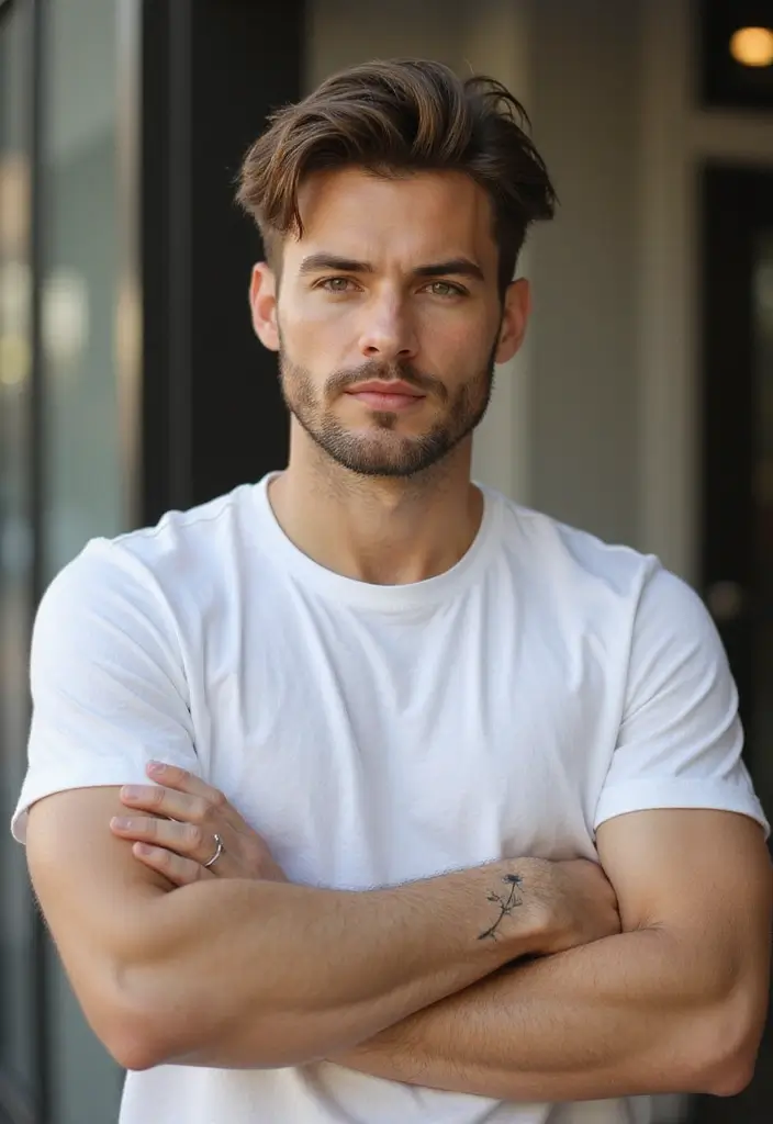 30 Subtle Men Tattoos That Look Minimal Yet Powerful - 20. Minimalist Dandelion