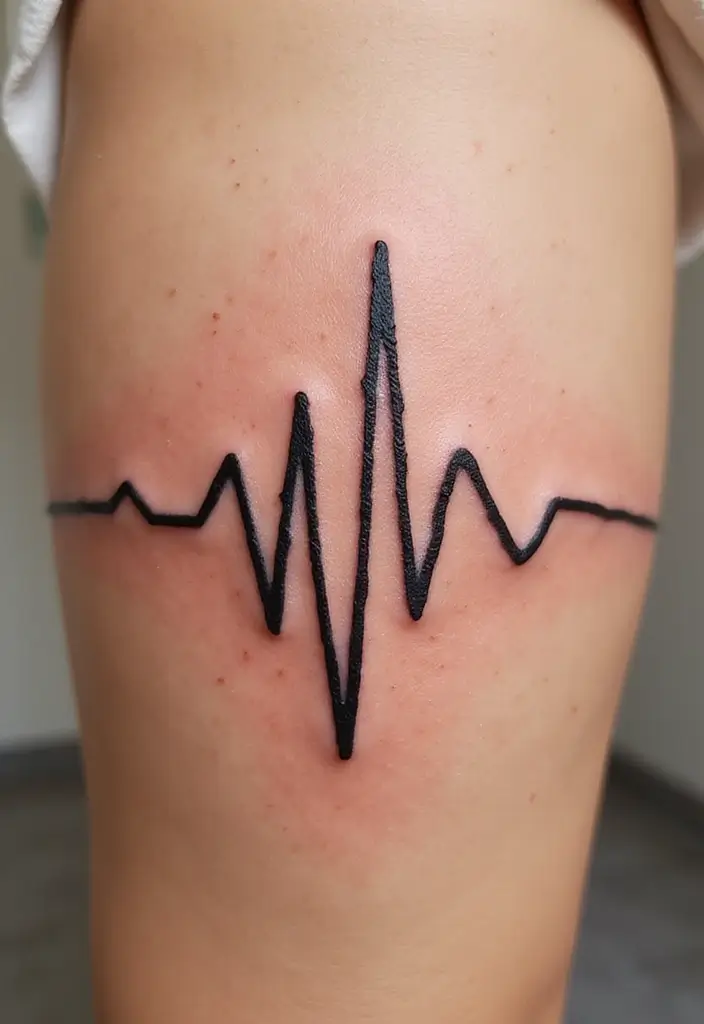 30 Masculine Tribal Tattoos Full of Power and Legacy - 21. The Tribal Heartbeat