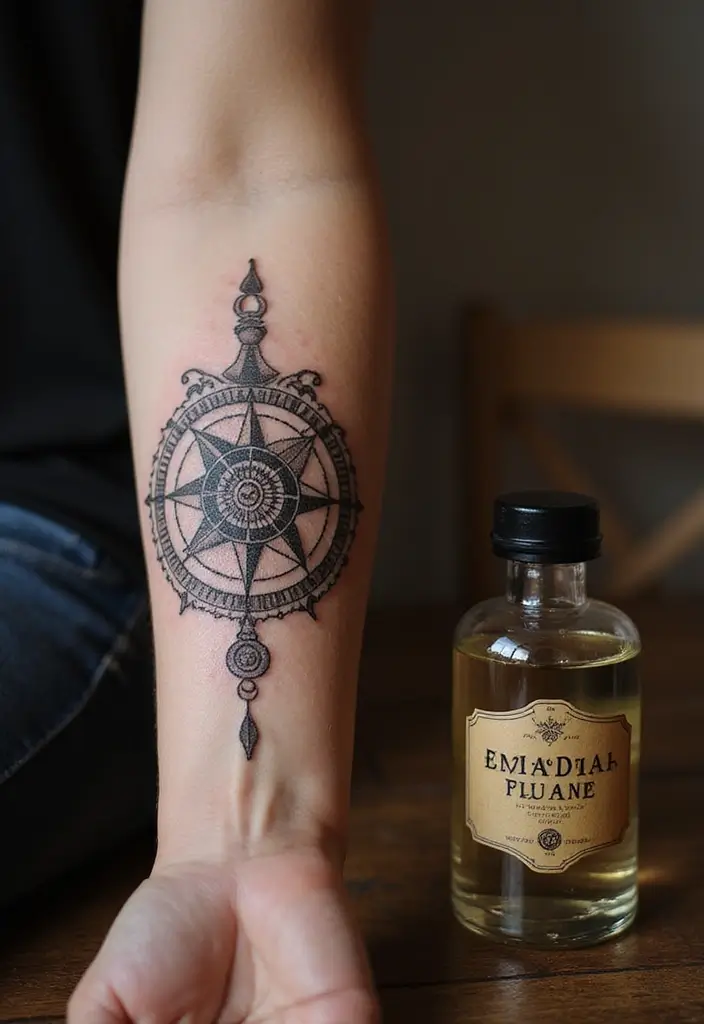 30 Timeless Tattoo Ideas That Never Go Out of Style - 21. Compass Tattoos